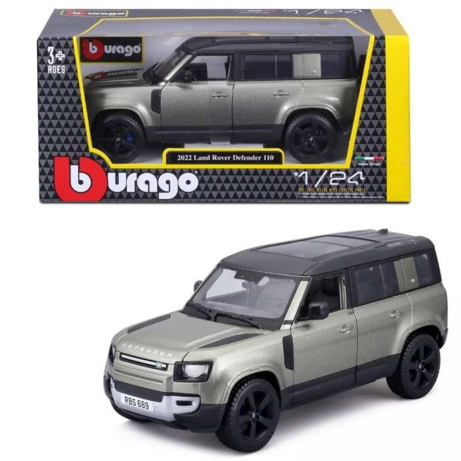 Bburago Land Rover Defender - 110 2022 Πράσινο 1/24 (1821101) Bburago Land Rover Defender - 110 2022 Πράσινο 1/24 (1821101)