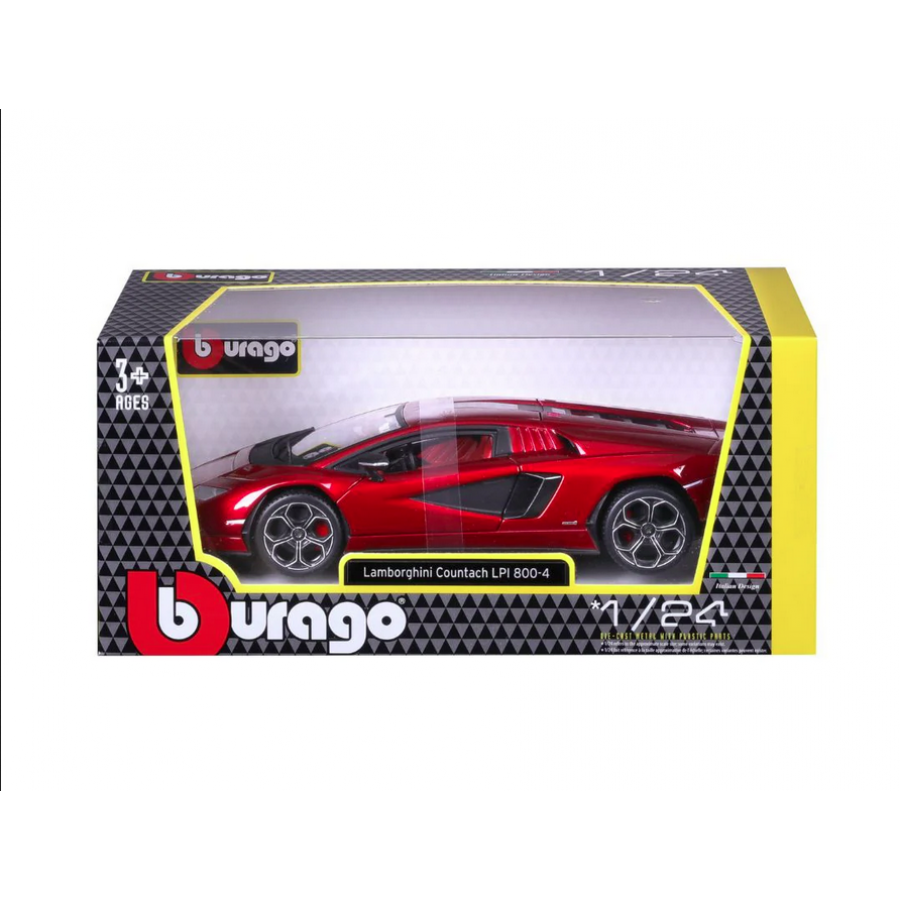 Bburago Plus Lamborghini Countach LPI 800 Κόκκινο 1/24 (1821102) Bburago Plus Lamborghini Countach LPI 800 Κόκκινο 1/24 (1821102)