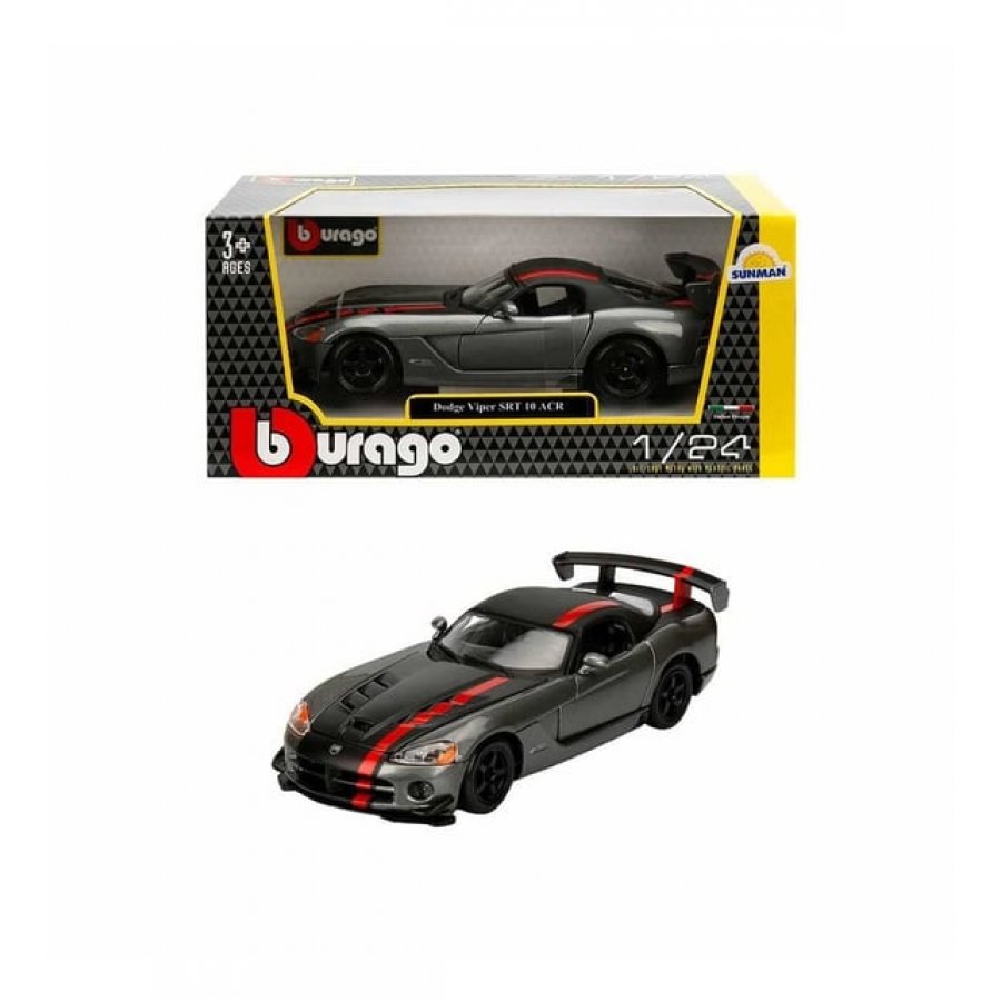 Bburago Dodge Viper SRT 10 ACR Γκρι 1/24 (1822114) Bburago Dodge Viper SRT 10 ACR Γκρι 1/24 (1822114)