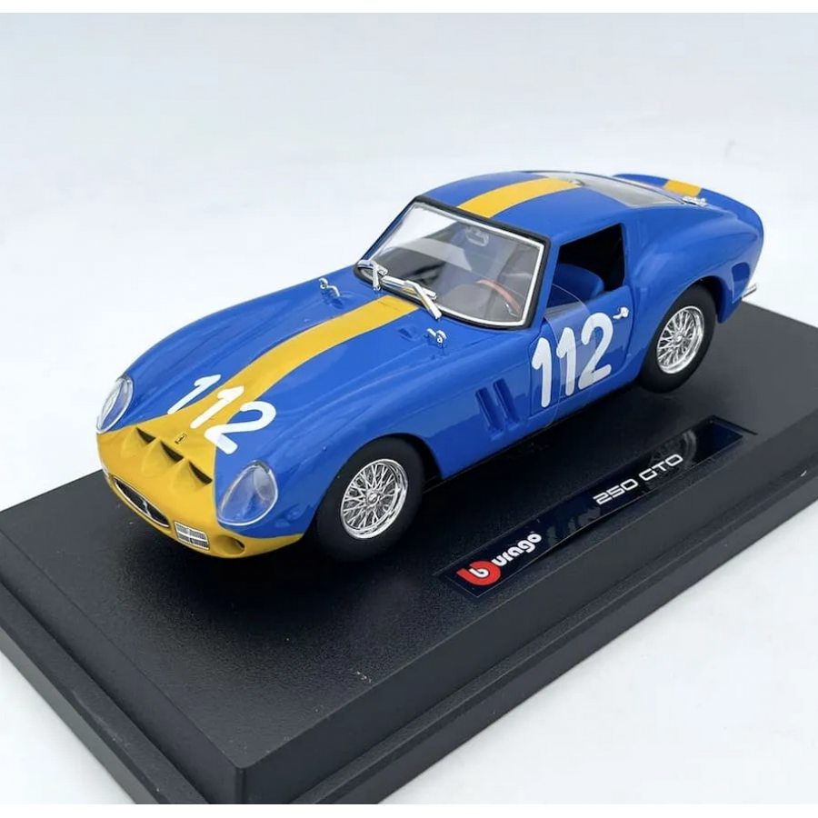 Bburago Ferrari 250 GTO Μπλε 1/24 (1826305) Bburago Ferrari 250 GTO Μπλε 1/24 (1826305)
