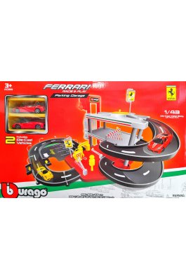 Bburago Ferrari Race & Play Parking Garage 1/43 (1831204)