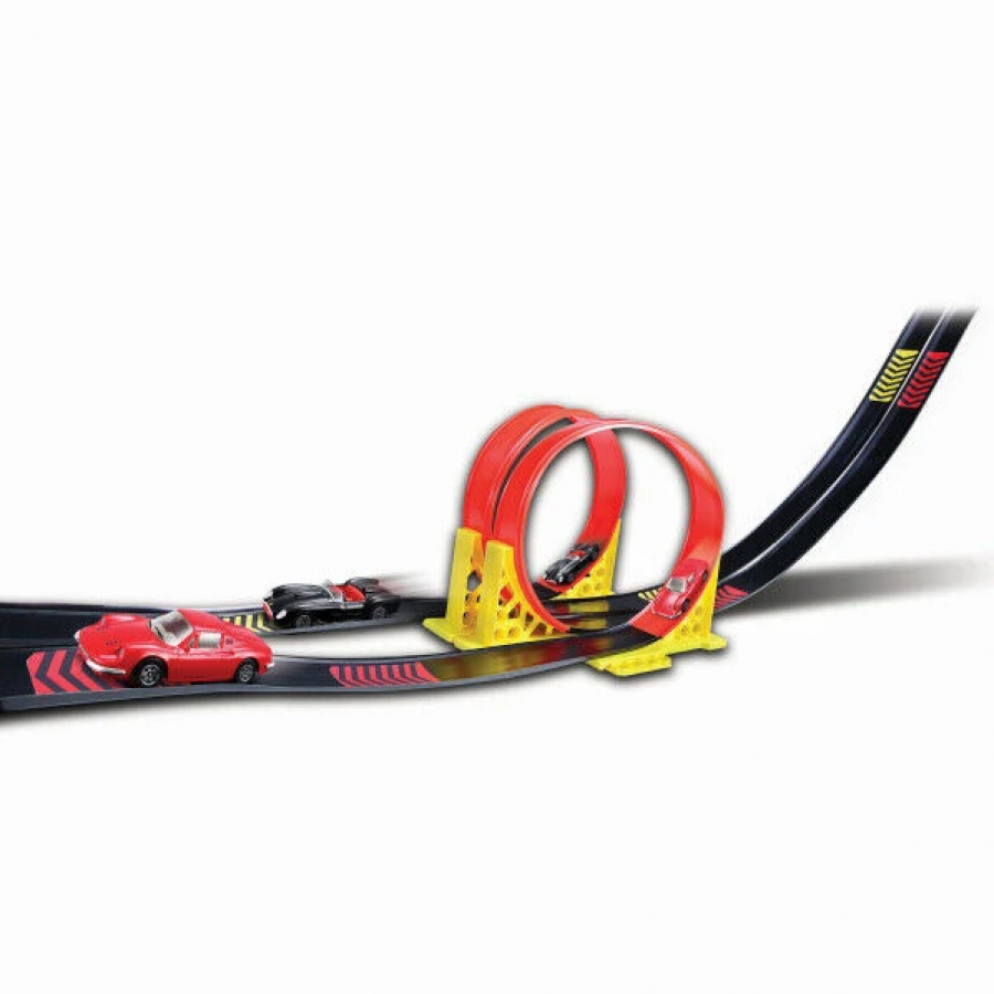 Bburago Ferrari Race & Play Dual Loop Set 1/43 (1831216) Bburago Ferrari Race & Play Dual Loop Set 1/43 (1831216)