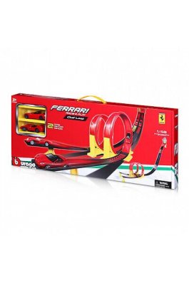 Bburago Ferrari Race & Play Dual Loop Set 1/43  (1831216)