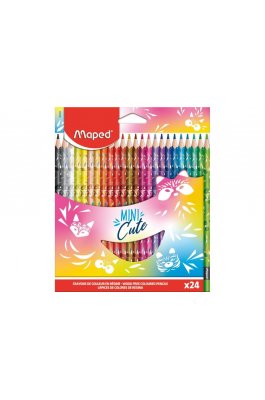 Maped Mini Cute Σετ Ξυλομπογιές Mini 24τμχ (862203) Maped Mini Cute Σετ Ξυλομπογιές Mini 24τμχ (862203)