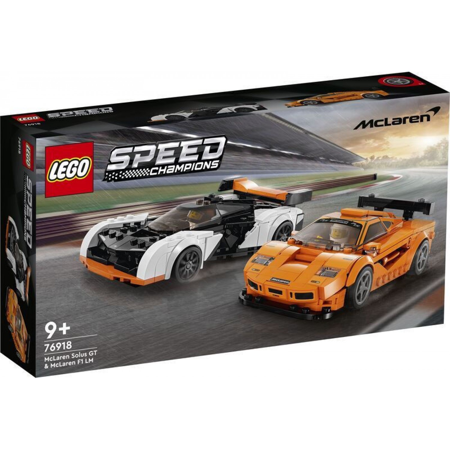 Lego Speed Champions Mclaren Solus Gt and Mclaren F1 LM (76918) Lego Speed Champions Mclaren Solus Gt and Mclaren F1 LM (76918)