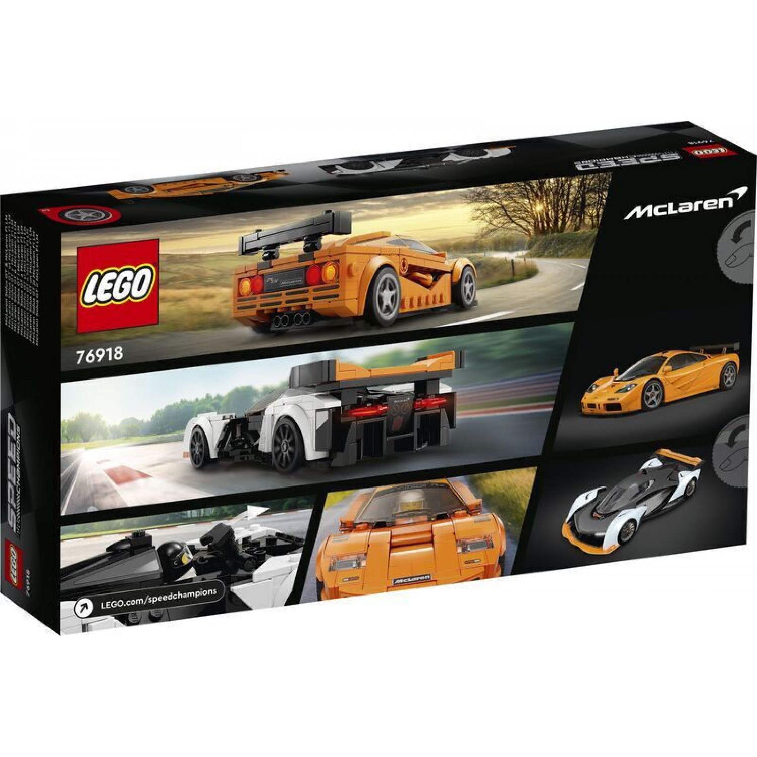 Lego Speed Champions Mclaren Solus Gt and Mclaren F1 LM (76918) Lego Speed Champions Mclaren Solus Gt and Mclaren F1 LM (76918)
