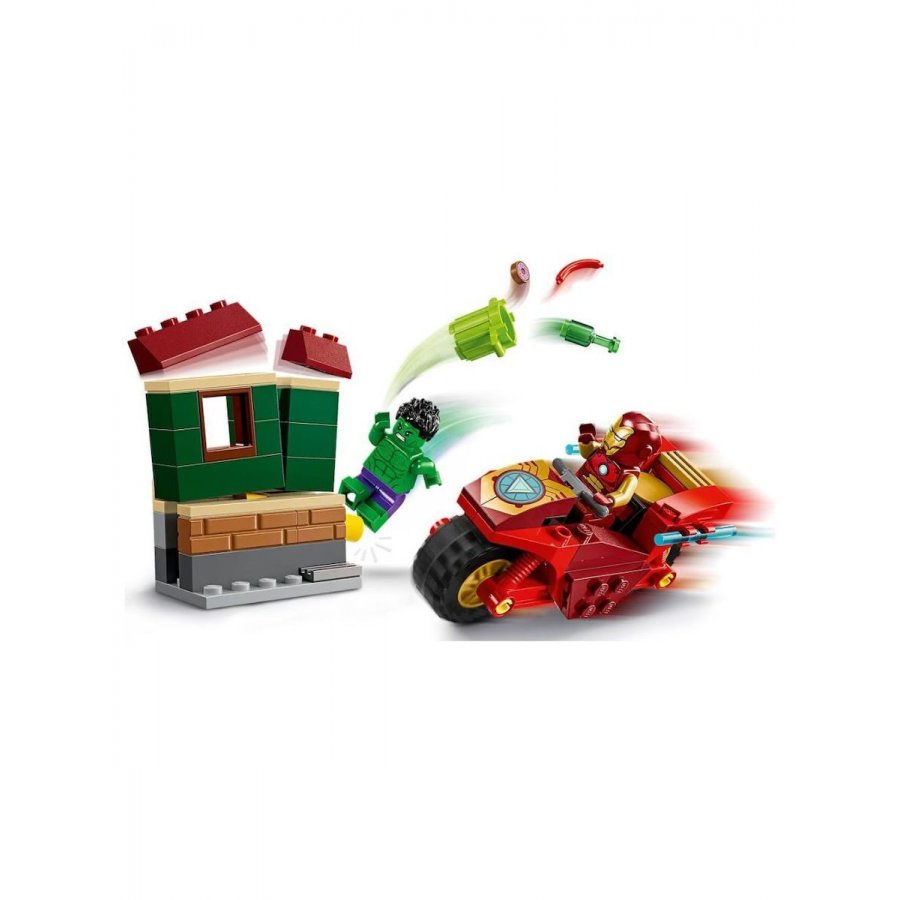 Lego Marvel Iron Man with Bike and the Hulk (76287) Lego Marvel Iron Man with Bike and the Hulk (76287)