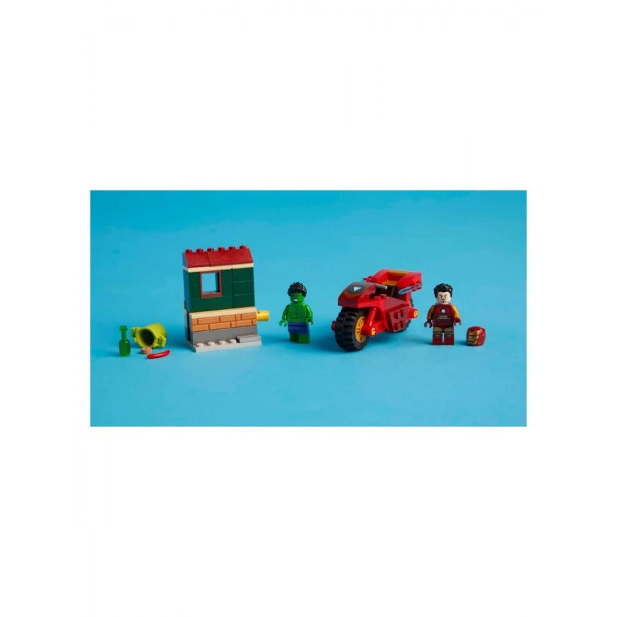 Lego Marvel Iron Man with Bike and the Hulk (76287) Lego Marvel Iron Man with Bike and the Hulk (76287)