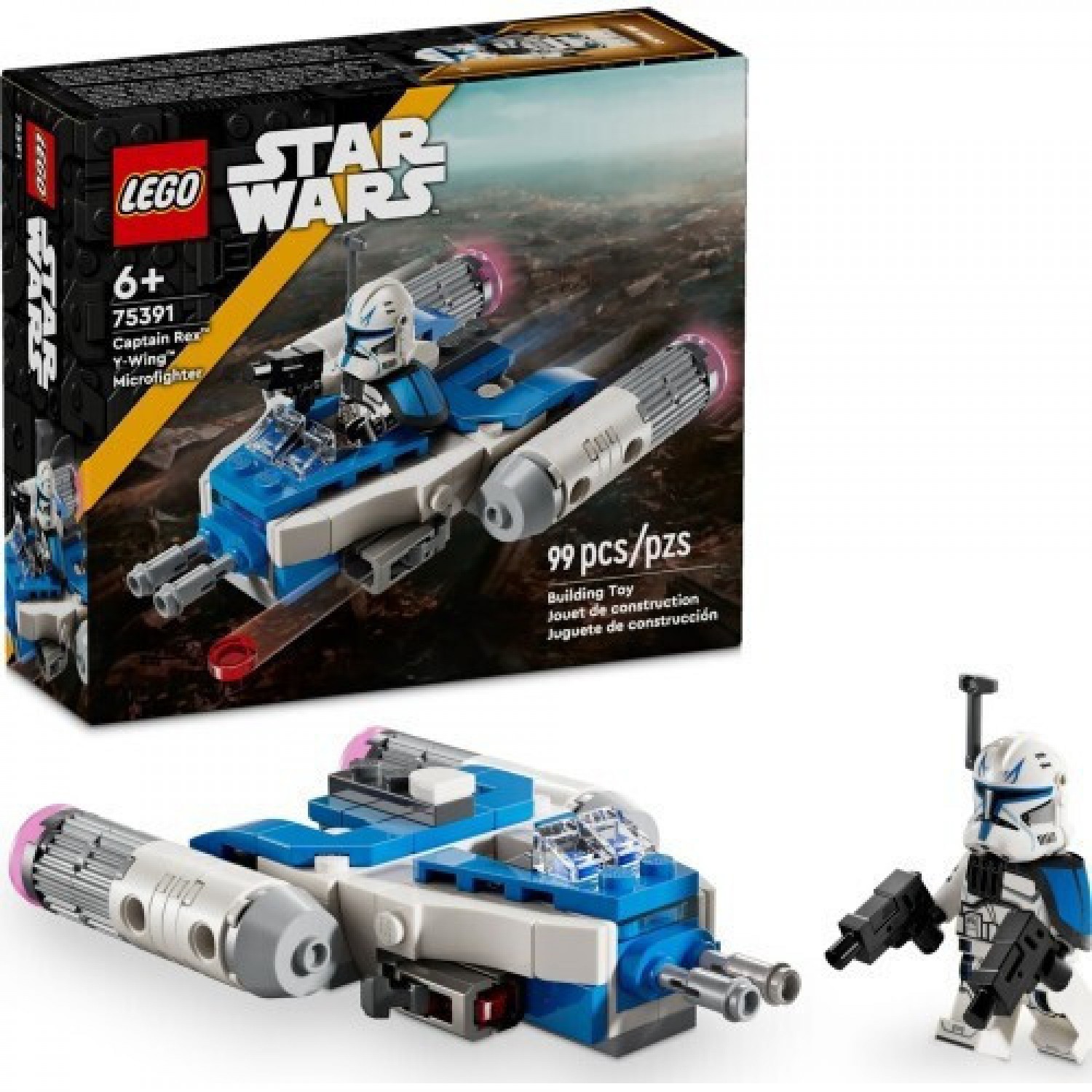 Lego Star Wars Captain Rex Y-Wing Microfighter (75391)