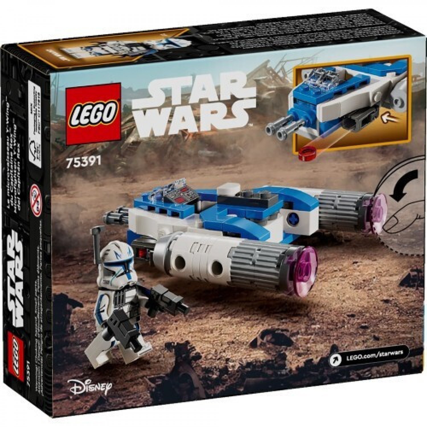 Lego Star Wars Captain Rex Y-Wing Microfighter (75391)