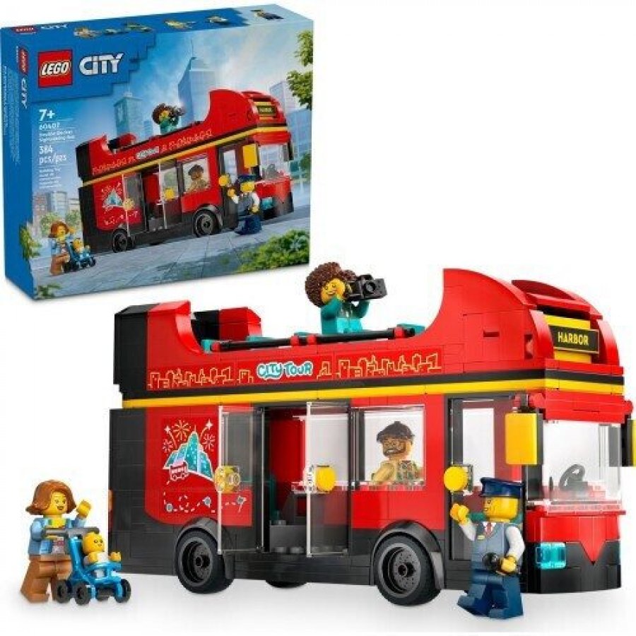 Lego City Red Double-decker Sightseeing Bus (60407) Lego City Red Double-decker Sightseeing Bus (60407)