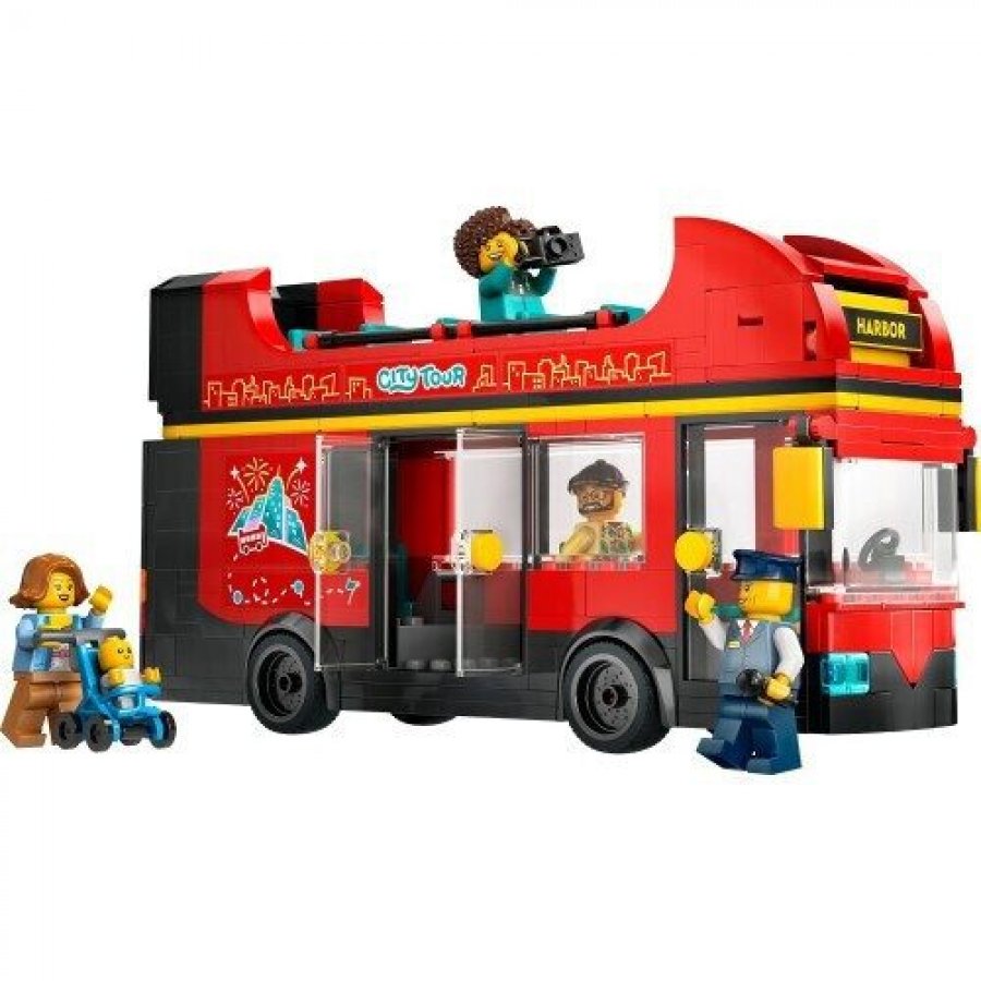 Lego City Red Double-decker Sightseeing Bus (60407) Lego City Red Double-decker Sightseeing Bus (60407)