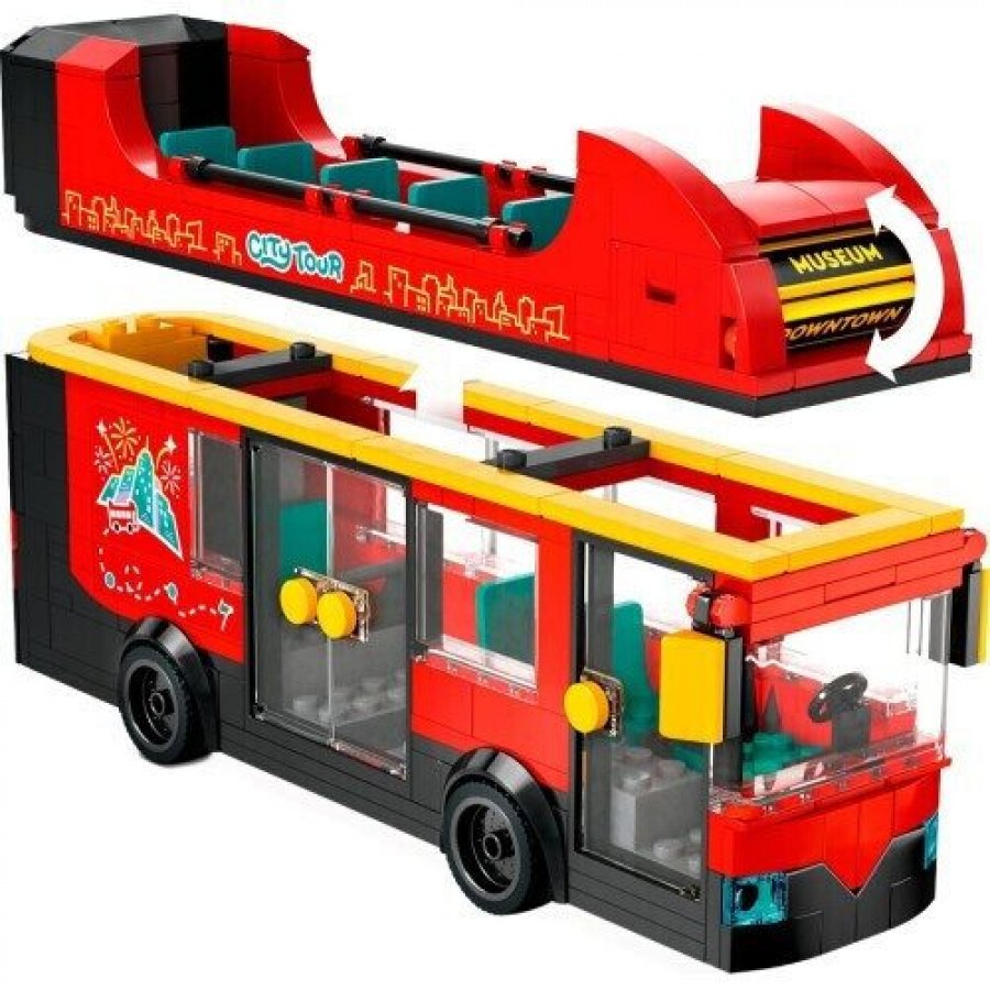 Lego City Red Double-decker Sightseeing Bus (60407) Lego City Red Double-decker Sightseeing Bus (60407)