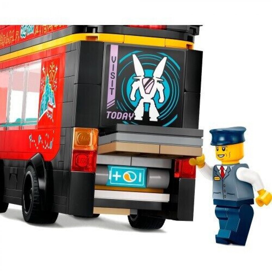 Lego City Red Double-decker Sightseeing Bus (60407) Lego City Red Double-decker Sightseeing Bus (60407)