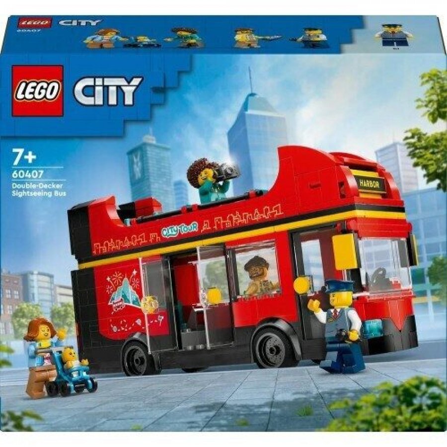 Lego City Red Double-decker Sightseeing Bus (60407) Lego City Red Double-decker Sightseeing Bus (60407)