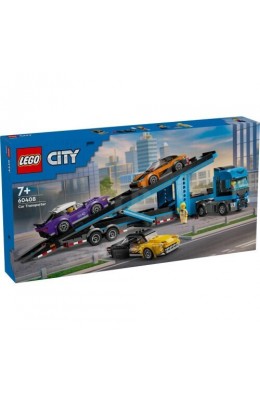 Lego City Car Transporter Truck With Sports Cars (604080)