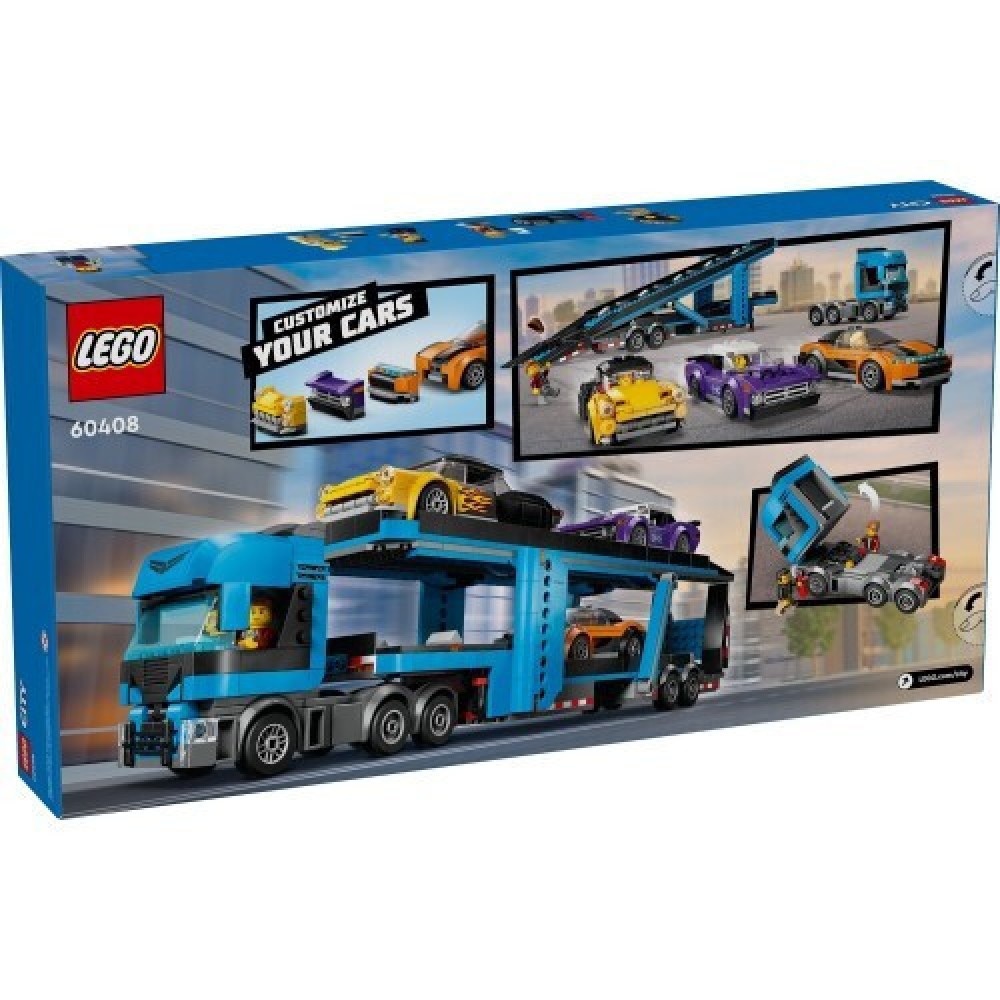 Lego City Car Transporter Truck With Sports Cars (604080) Lego City Car Transporter Truck With Sports Cars (604080)