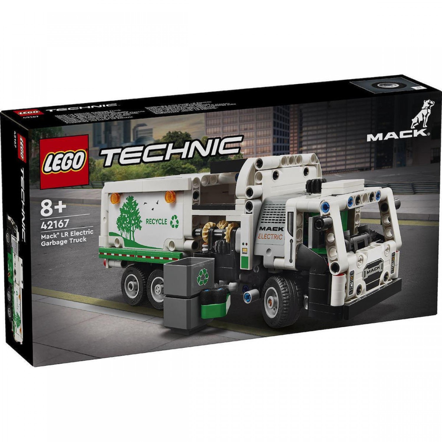 Lego Technic Mack Lr Electric Garbage Truck (42167)