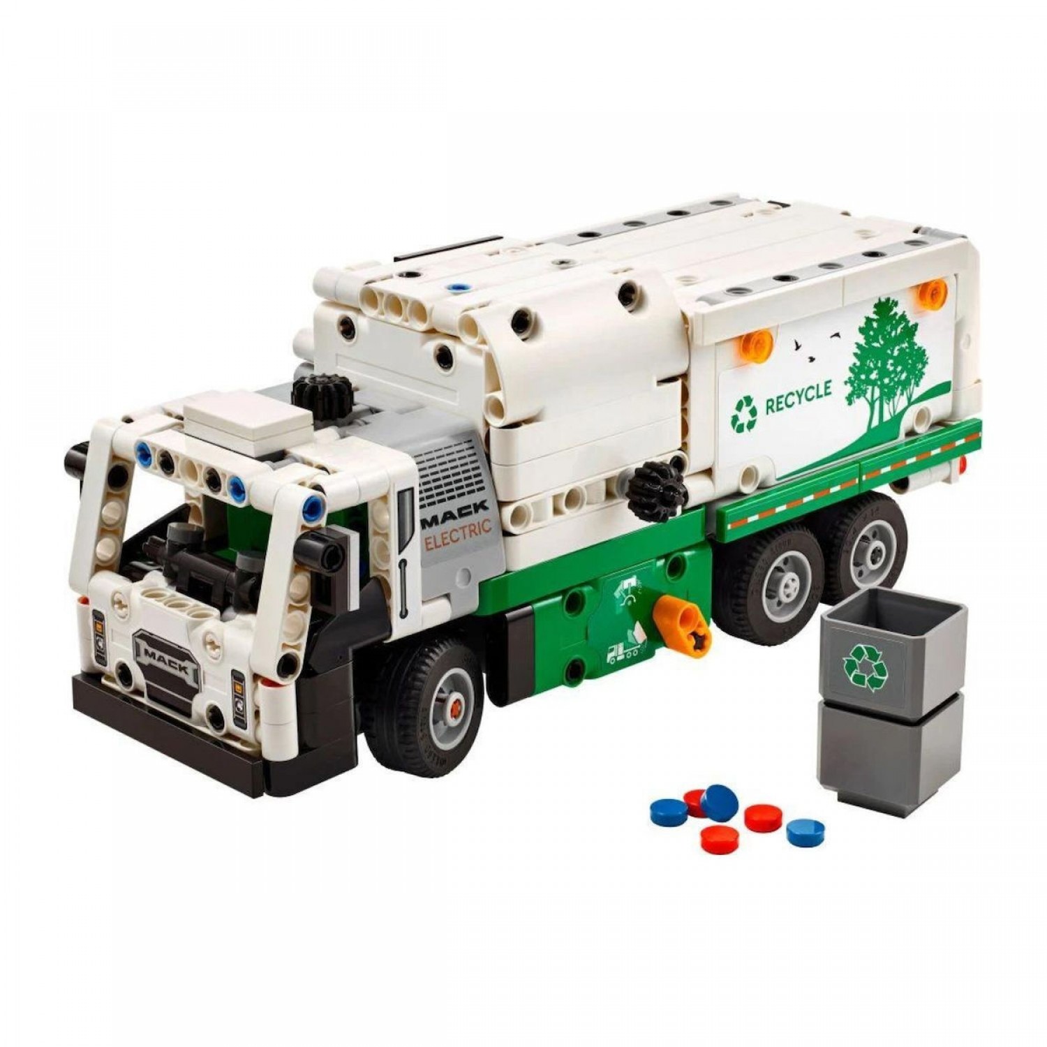 Lego Technic Mack Lr Electric Garbage Truck (42167)