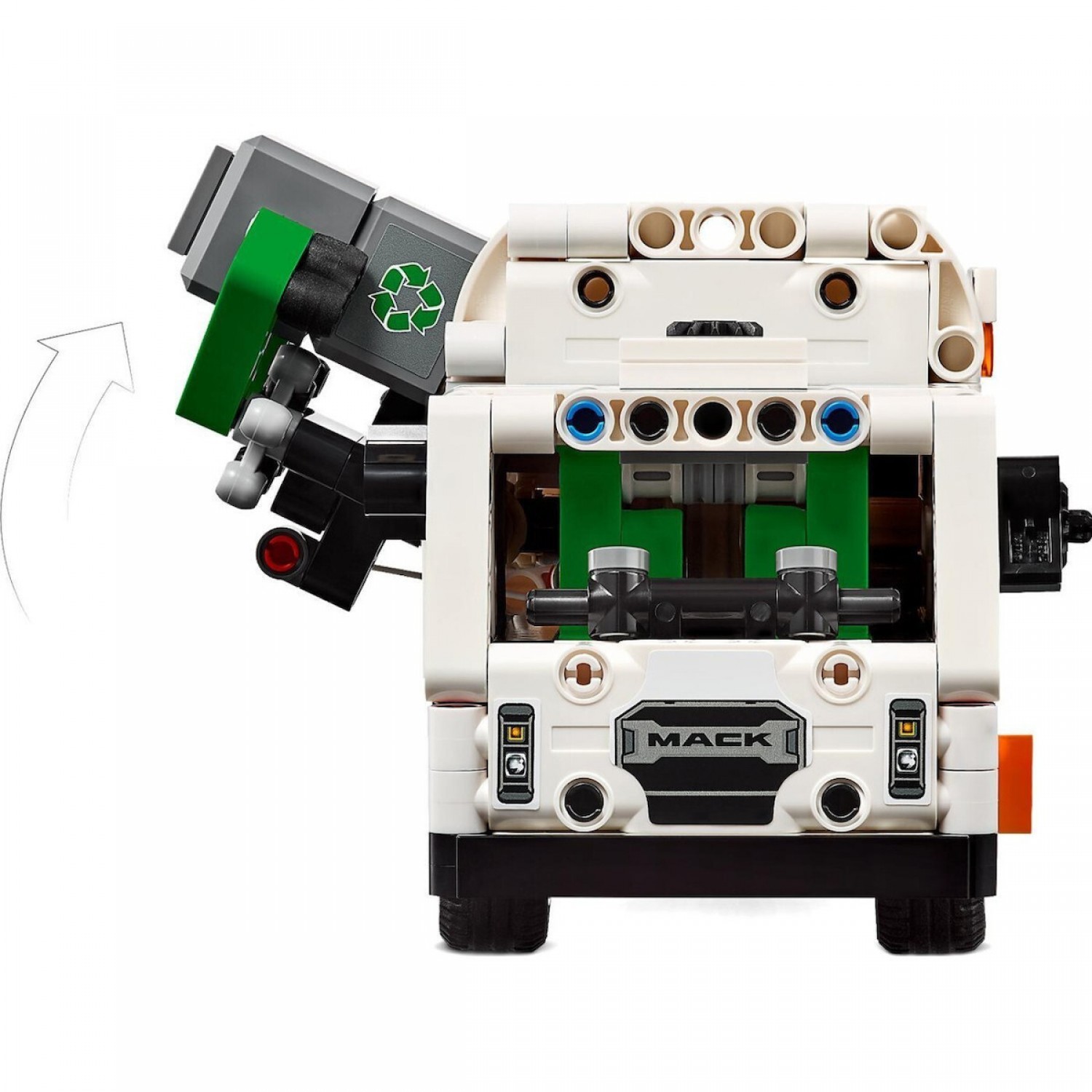 Lego Technic Mack Lr Electric Garbage Truck (42167)