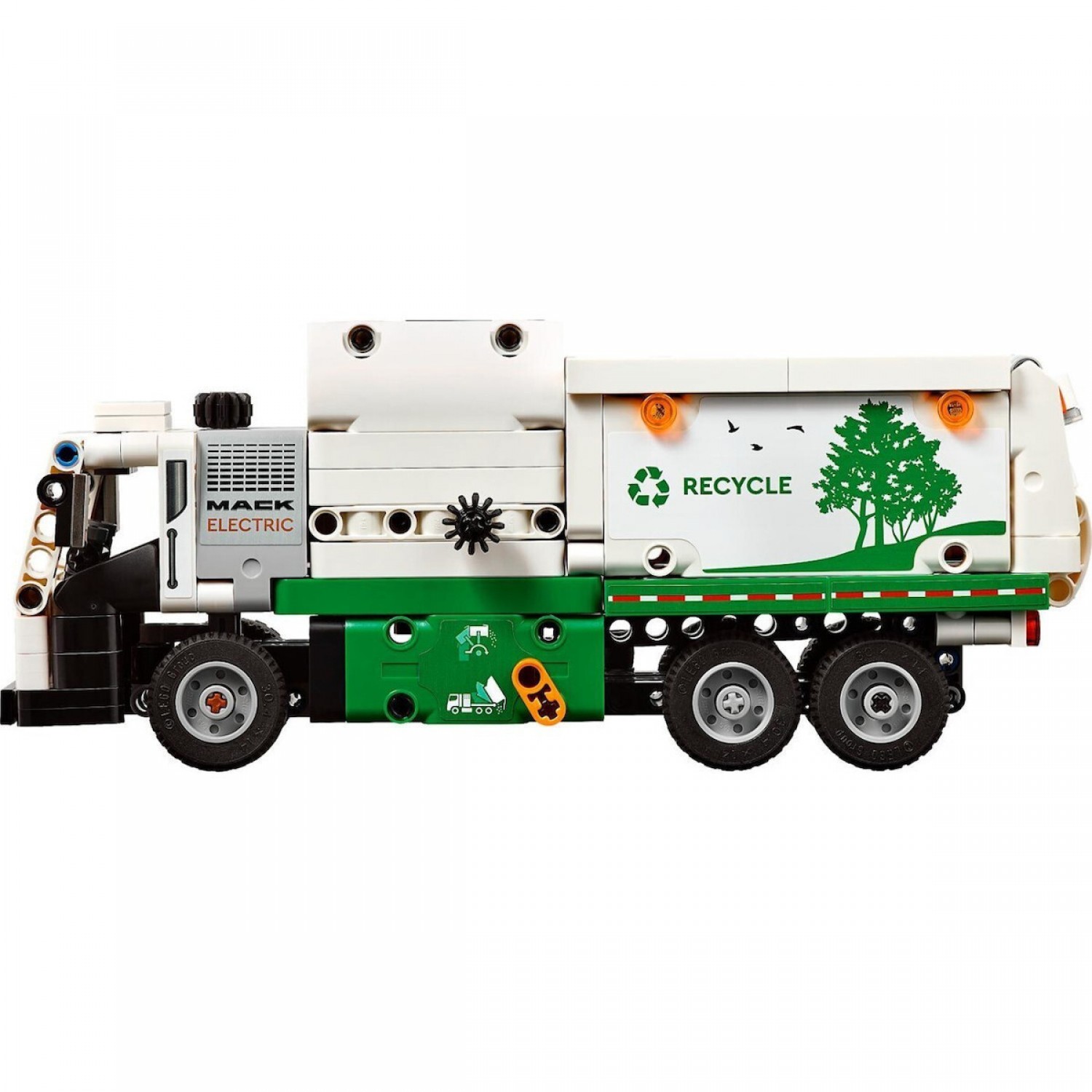 Lego Technic Mack Lr Electric Garbage Truck (42167)