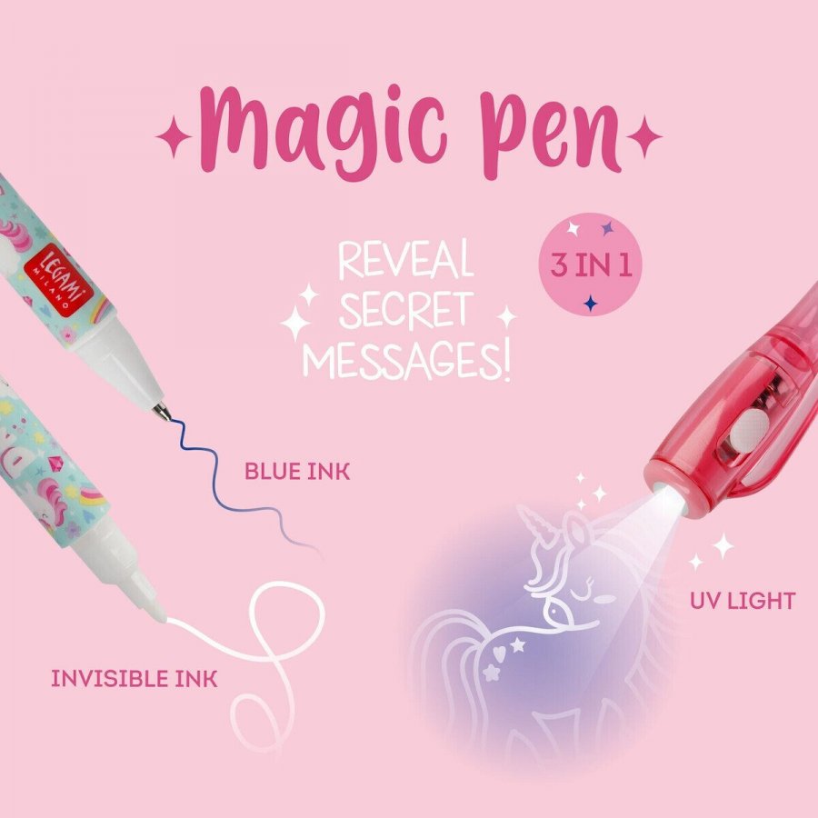 Legami Μαγικό Στυλό με Αόρατο Μελάνι Magic Pen Unicorn (MIN0001) Legami Μαγικό Στυλό με Αόρατο Μελάνι Magic Pen Unicorn (MIN0001)