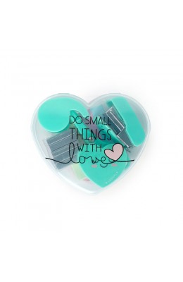 Legami Mini Stationery Set Heart Αξεσουάρ Σετ Γραφείου 6τμχ (SET0002)