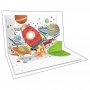 Pop Up Ευχετήρια Κάρτα Γενεθλίων Διαστημόπλοιο 12 x 17 cm (FL4110) Pop Up Ευχετήρια Κάρτα Γενεθλίων Διαστημόπλοιο 12 x 17 cm (FL4110)