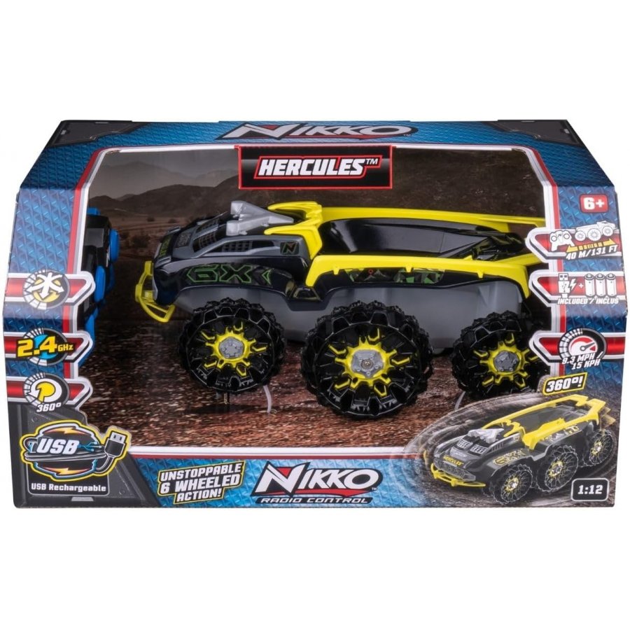 Nikko RC Hercules 6-Wheeled (10420) Nikko RC Hercules 6-Wheeled (10420)