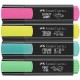 Faber- Castell Highlighters Graffiti Neon Colors Σετ 4 (254690) Faber- Castell Highlighters Graffiti Neon Colors Σετ 4 (254690)