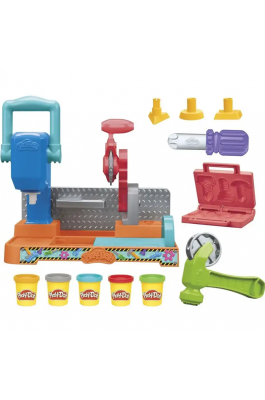Hasbro Play-Doh Πλαστελίνη - Παιχνίδι Stamp and Saw Tool Bench (F9141) Hasbro Play-Doh Πλαστελίνη - Παιχνίδι Stamp and Saw Tool Bench (F9141)