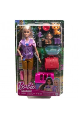 Mattel Barbie Διασώστρια Άγριων Ζώων (HRG50) Mattel Barbie Διασώστρια Άγριων Ζώων (HRG50)