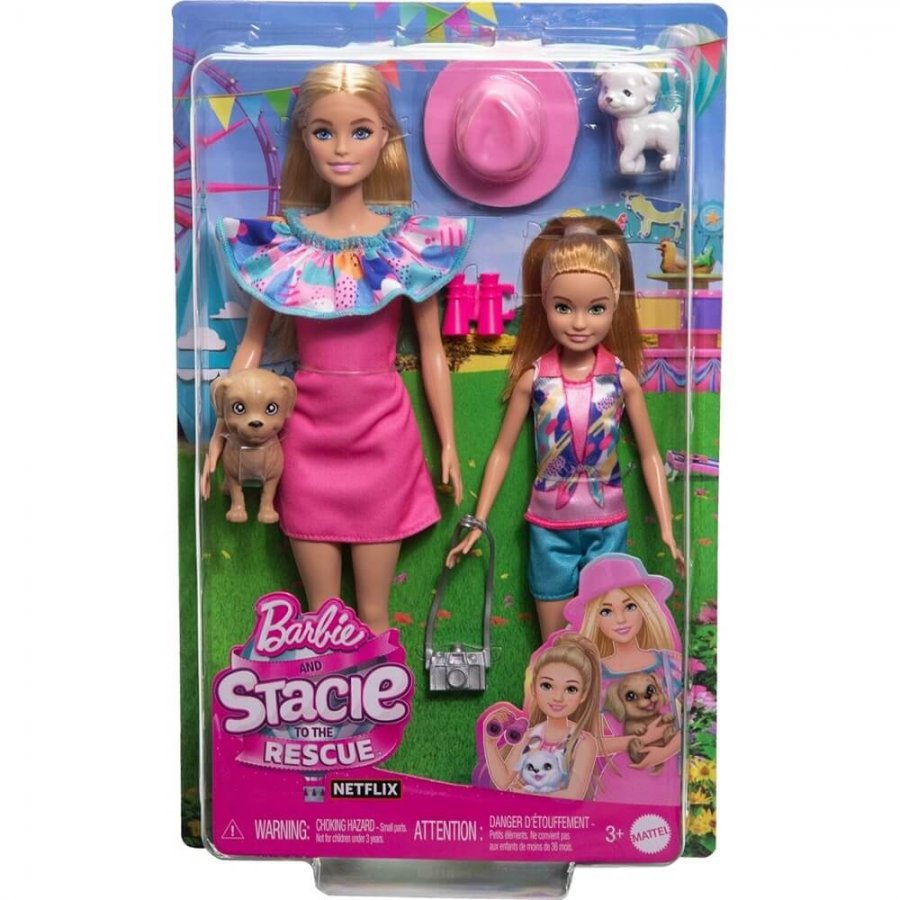 Mattel Barbie και Stacie στη Διάσωση με Αξεσουάρ (HRM09) Mattel Barbie και Stacie στη Διάσωση με Αξεσουάρ (HRM09)