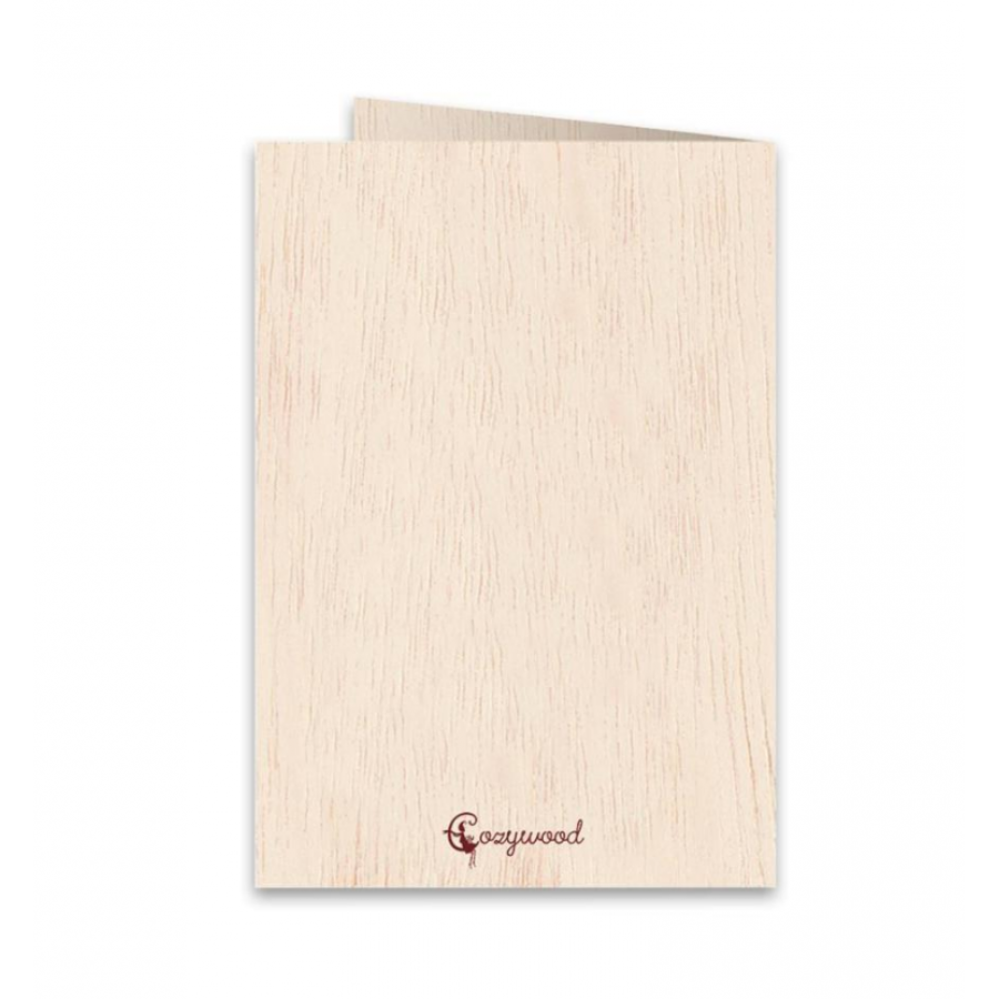 Cozywood Ξύλινη Ευχετήρια Κάρτα: Μαγική Στιγμή (ATV361) Cozywood Ξύλινη Ευχετήρια Κάρτα: Μαγική Στιγμή (ATV361)