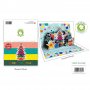 Pop Up Ευχετήρια Κάρτα Merry Christmas 12 x 17 cm (FL14102) Pop Up Ευχετήρια Κάρτα Merry Christmas 12 x 17 cm (FL14102)