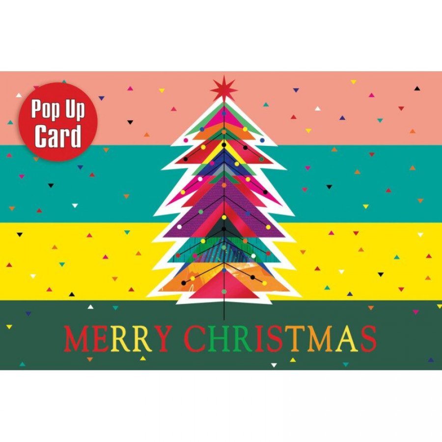 Pop Up Ευχετήρια Κάρτα Merry Christmas 12 x 17 cm (FL14102) Pop Up Ευχετήρια Κάρτα Merry Christmas 12 x 17 cm (FL14102)