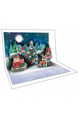Pop Up Ευχετήρια Κάρτα Καρυοθραύστες 12 x 17 cm (FL11511) Pop Up Ευχετήρια Κάρτα Καρυοθραύστες 12 x 17 cm (FL11511)