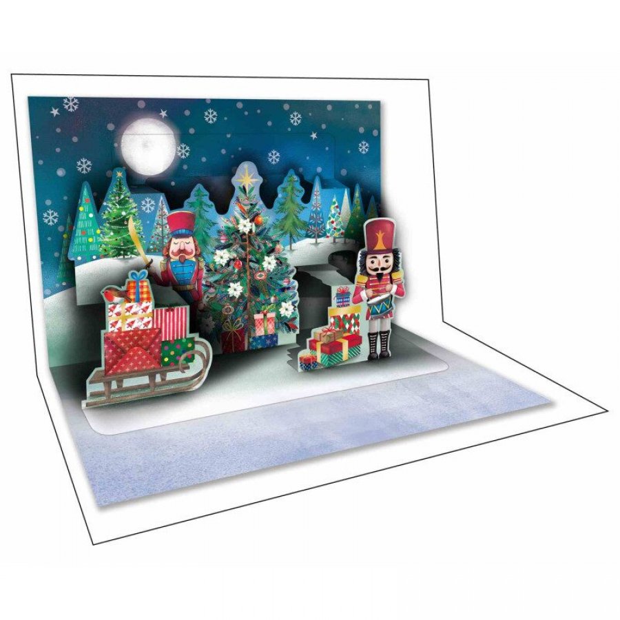 Pop Up Ευχετήρια Κάρτα Καρυοθραύστες 12 x 17 cm (FL11511) Pop Up Ευχετήρια Κάρτα Καρυοθραύστες 12 x 17 cm (FL11511)