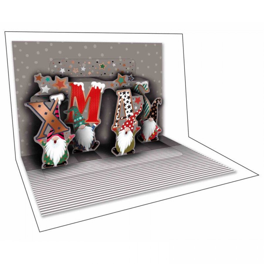 Pop Up Ευχετήρια Κάρτα Gong 12 x 17 cm (FL11501) Pop Up Ευχετήρια Κάρτα Gong 12 x 17 cm (FL11501)