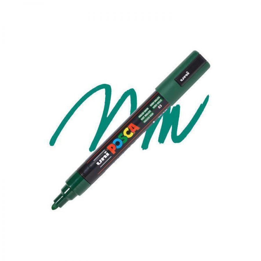 Uni-Ball Posca Ανεξίτηλος Μαρκαδόρος 1.8-2.5mm Κυπαρισσί (PC5M) Uni-Ball Posca Ανεξίτηλος Μαρκαδόρος 1.8-2.5mm Κυπαρισσί (PC5M)