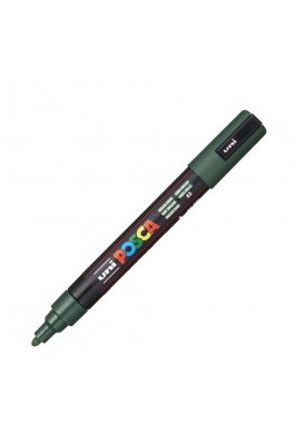 Uni-Ball Posca Ανεξίτηλος Μαρκαδόρος 1.8-2.5mm Κυπαρισσί (PC5M)
