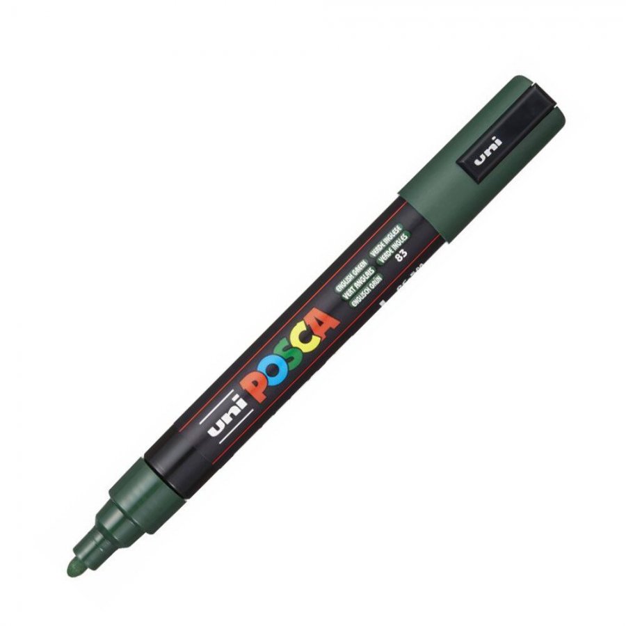 Uni-Ball Posca Ανεξίτηλος Μαρκαδόρος 1.8-2.5mm Κυπαρισσί (PC5M) Uni-Ball Posca Ανεξίτηλος Μαρκαδόρος 1.8-2.5mm Κυπαρισσί (PC5M)