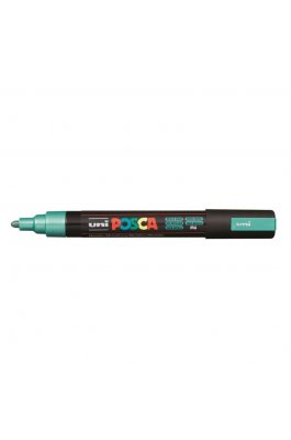 Uni-Ball Posca Ανεξίτηλος Μαρκαδόρος 1.8-2.5mm Πράσινο Μεταλλικό (PC5M) Uni-Ball Posca Ανεξίτηλος Μαρκαδόρος 1.8-2.5mm Πράσινο Μεταλλικό (PC5M)