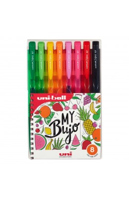 Uni-Ball Στυλό Gel Signo RT1 My Bujo Fruits Σετ 8 χρώματα (UMN155N078C)