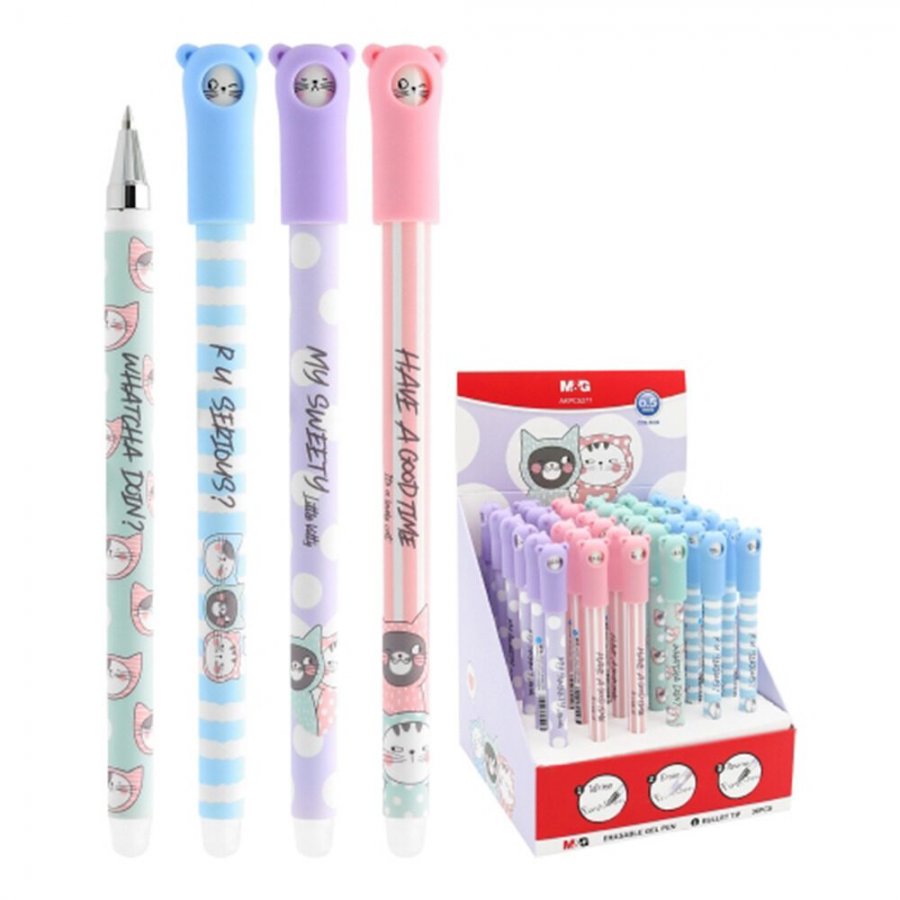 M&G Στυλό Erasable Gel Pen So Many Cats 0.5mm (AKPC5277) M&G Στυλό Erasable Gel Pen So Many Cats 0.5mm (AKPC5277)