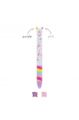 Legami Στυλό Ballpoint Unicorn Click&Clack Δύο Χρωμάτων (CLICK0026)