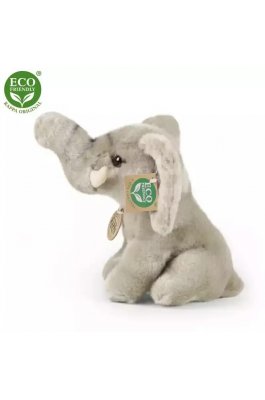 Rappa Λούτρινος Ελέφαντας Καθιστός 18 εκ. Eco-Friendly (208827) Rappa Λούτρινος Ελέφαντας Καθιστός 18 εκ. Eco-Friendly (208827)