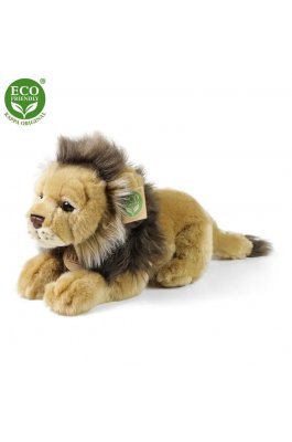 Rappa Λούτρινο Λιοντάρι Ξαπλωτό 25 εκ. Eco-Friendly (220850)