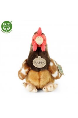 Rappa Λούτρινη Κότα Καφέ Καθιστή 18 εκ. Eco-Friendly (221185) Rappa Λούτρινη Κότα Καφέ Καθιστή 18 εκ. Eco-Friendly (221185)