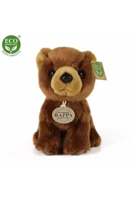 Rappa Λούτρινη Καφέ Καθιστή Αρκούδα 18 εκ. Eco-Friendly (221598) Rappa Λούτρινη Καφέ Καθιστή Αρκούδα 18 εκ. Eco-Friendly (221598)